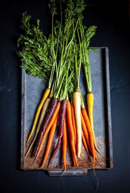 Multiple carrots varieties